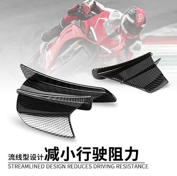 sports bike Winglets . . Bikewings 3