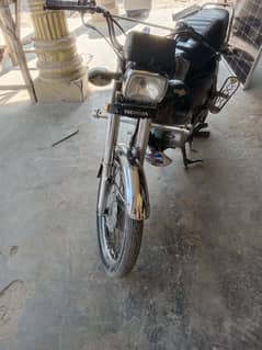 Black Honda 125