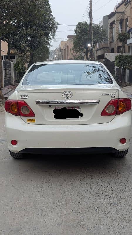 Toyota Corolla XLI 2009 6