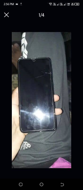 Samsung Galaxy A30s little crack on panel 0