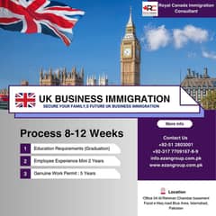 UK Business Visa /UK Visa Available/Business immigration