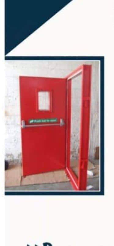 exit fire rated door 1