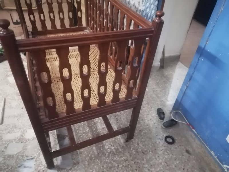 Wooden Cart, Cart For Kids, Shisham Wood 2