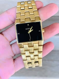 NIXON The Ticket A1262 - Golden/Black Men’s Original Watch