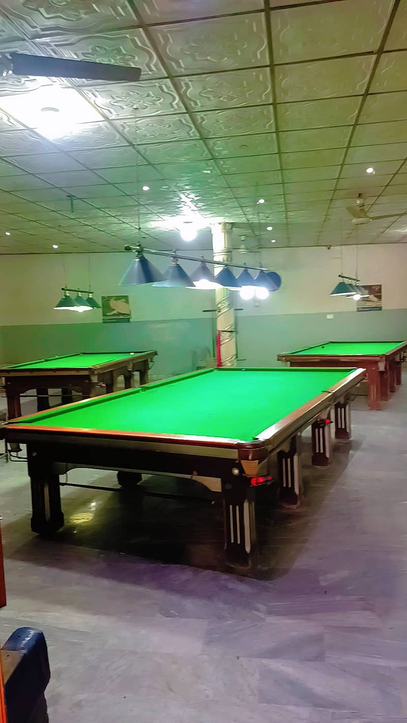 3 Snooker Table For Sale. cheena snooker table 1