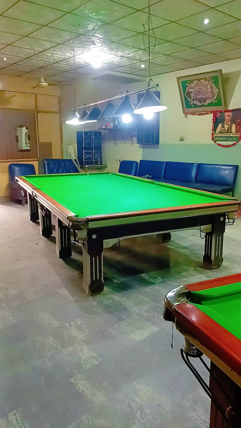 3 Snooker Table For Sale. cheena snooker table 2