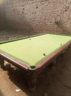 snooker table 6/12