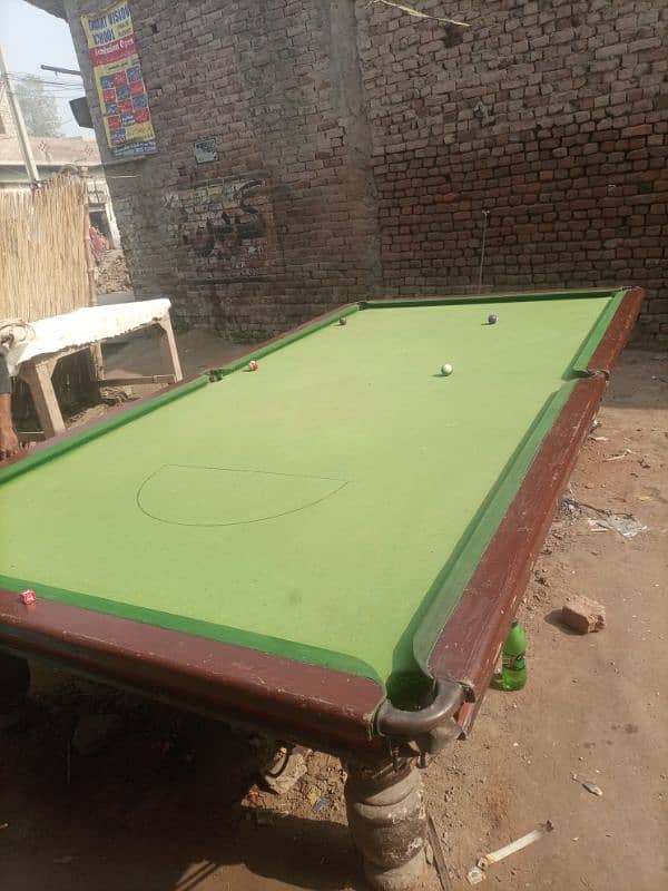 snooker table 6/12 3