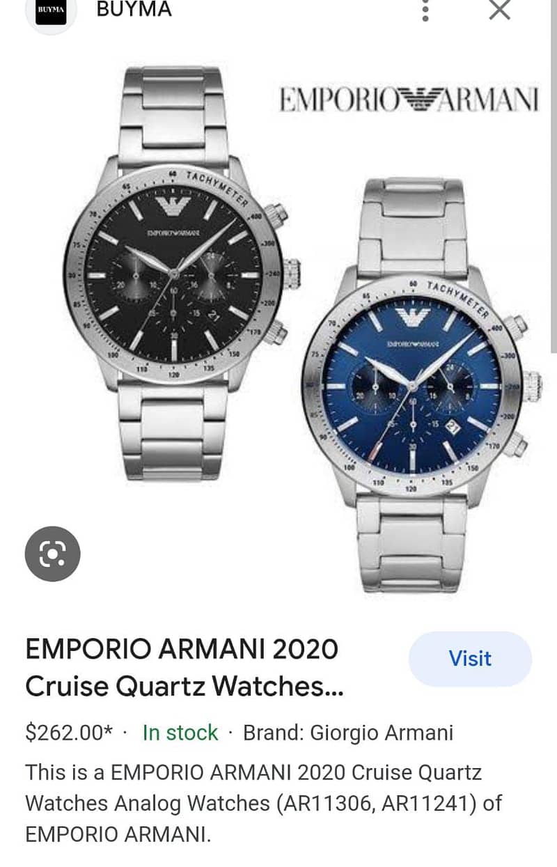 Emporio Armani | Mens formal Watch | branded watch | watches | Luxury 3