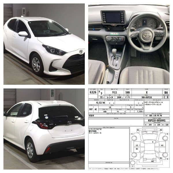 Toyota Yaris 2021/2025 Super White 7