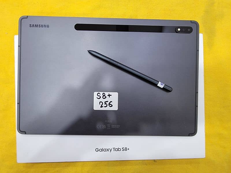 Samsung tab s8 plus (8+256) with box 7