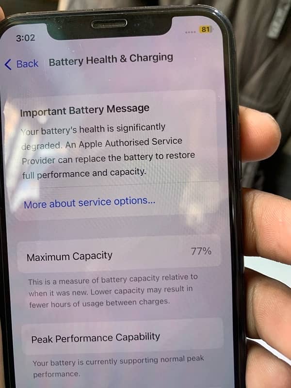 Iphone x 64gb waterpack 6