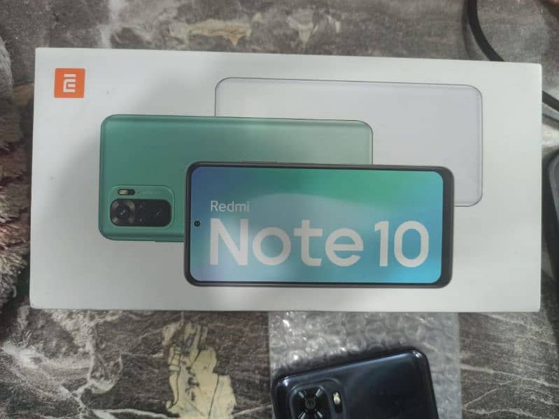 redmi note10 4/128 GB Box & charger 6