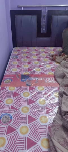 SINGLE BED WITH NEW MATTRESS DUORA