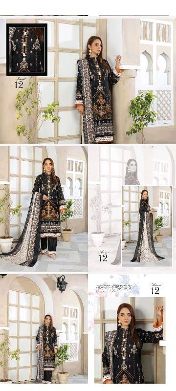 lawn new embroidery collection origal brand 0