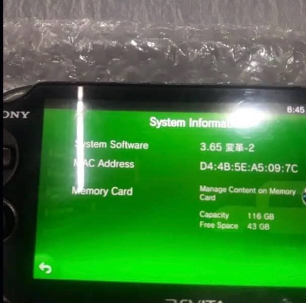 Ps vita 1000 Oled Model 256Gb Jailbreaked 2