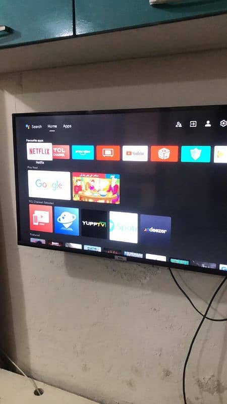 40 inch TCL used led tv andriod  03004675739 1