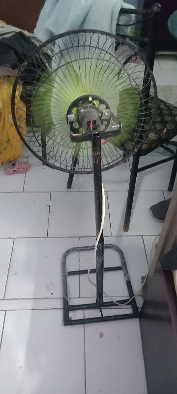 STAND FAN 12V WITH NEW CHARGER 3