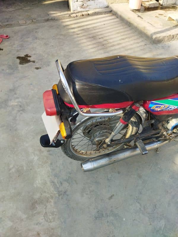 Honda cd 70 fresh Bike 2018 model 11