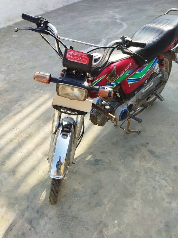 Honda cd 70 fresh Bike 2018 model 12