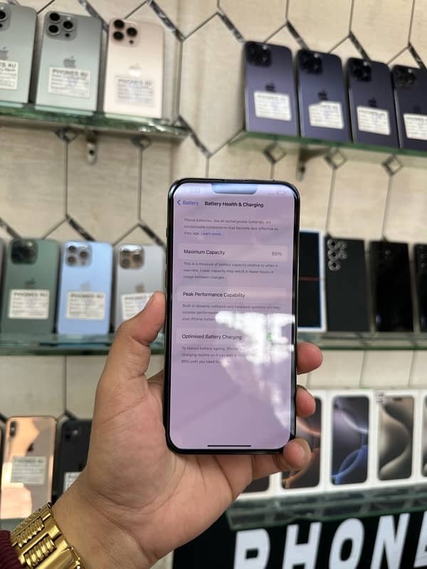 i phone 13 pro max 256gb NoN PTA fu 4 month sim time 6