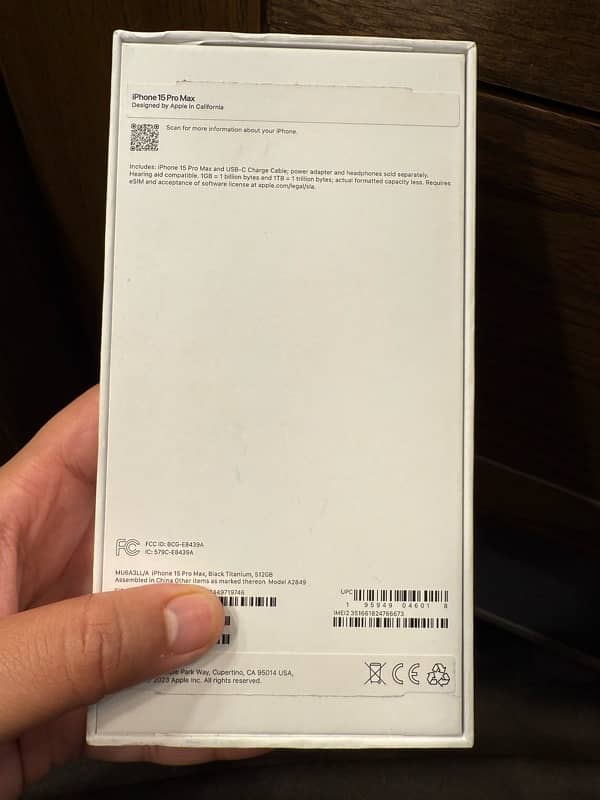 IPHONE 15 Pro Max (512GB) PTA APPROVED 6