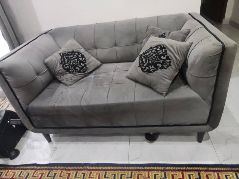 Gray sofa set 3