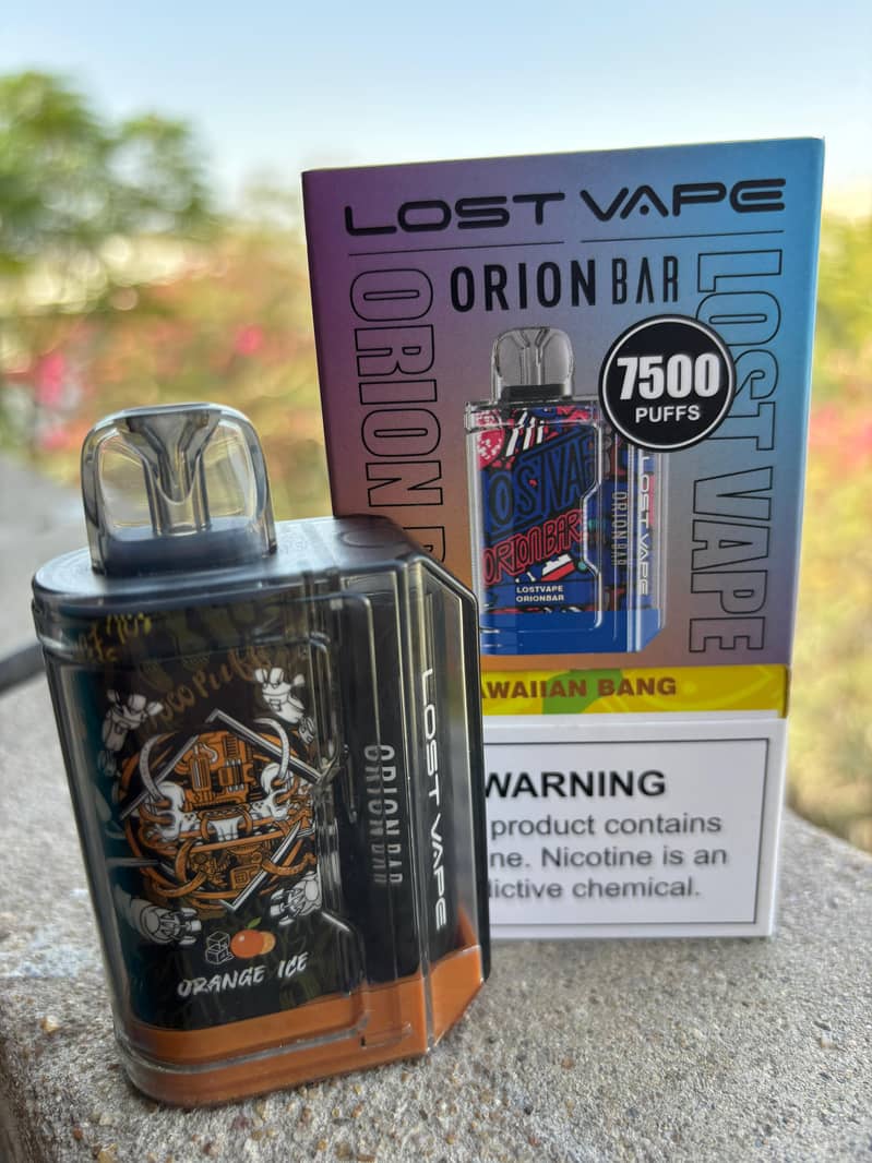 ORION  VAPE 7500 PUFFS | LOST VAPE | PODS | DISPOSABLE VAPE | FLAVOR 1