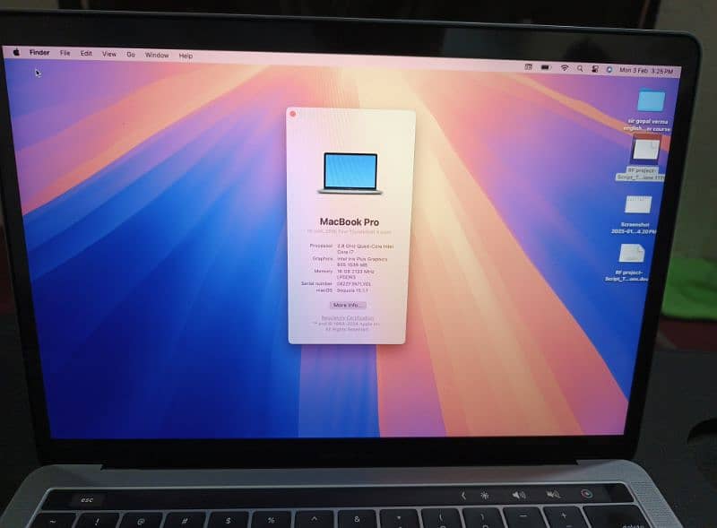 Macbook Pro 2019 12