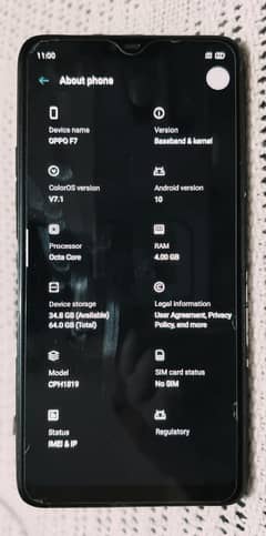 OPPO F7 4/64 (BLACK)