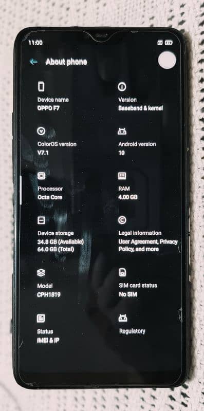 OPPO F7 4/64 (BLACK) 0