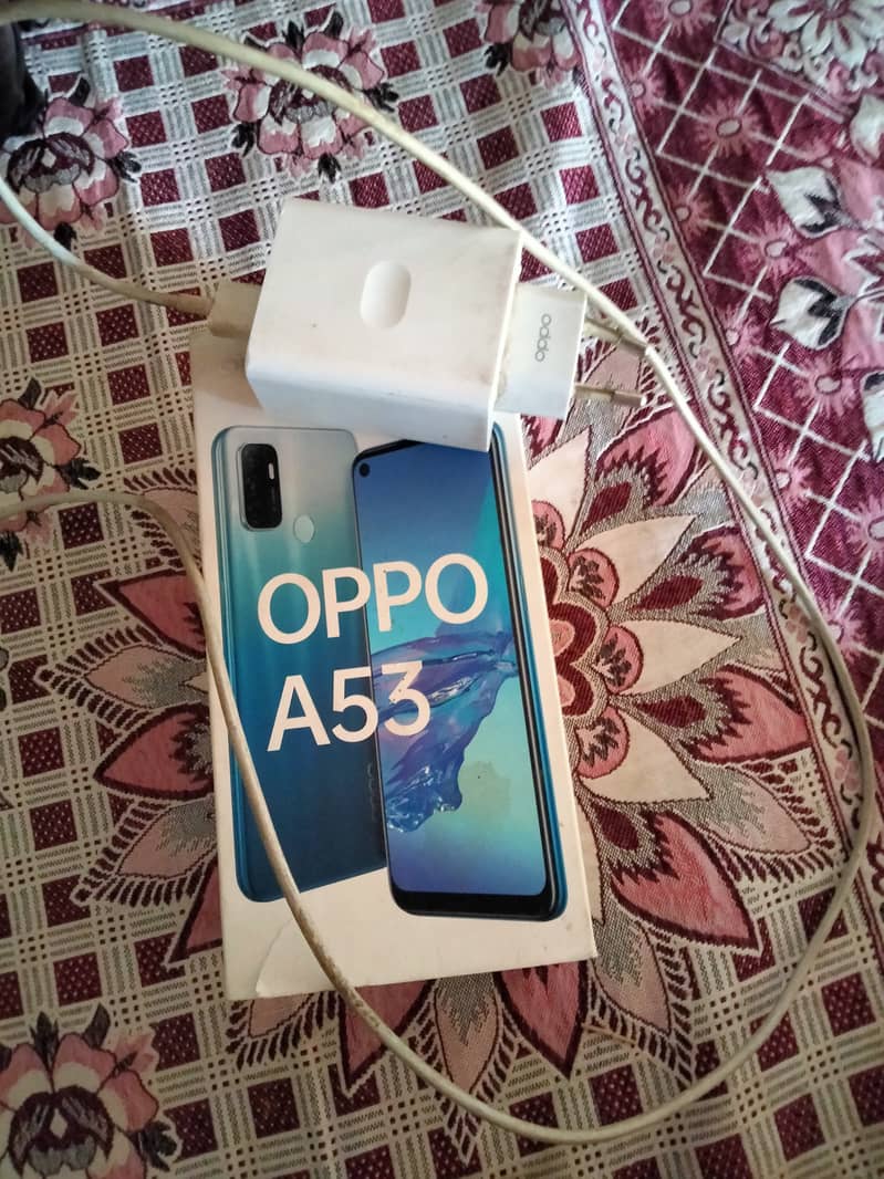 Oppo A53 No open rapire Full box 9