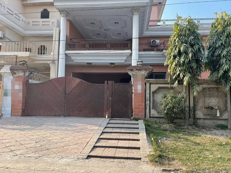 Idyllic Facing Park House Available In Marghzar Officers Colony For sale 0