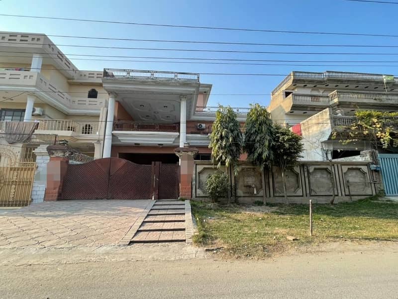 Idyllic Facing Park House Available In Marghzar Officers Colony For sale 2