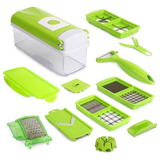 Mega salad chef choppers cutter set for sale 5