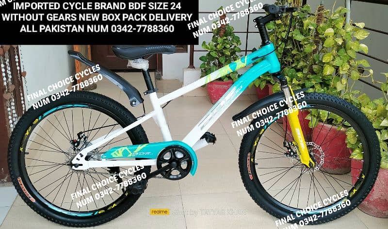 Cycle For Sale ALL BRANDNEWBOXPACK Bicycle Different PRICE 03427788360 5