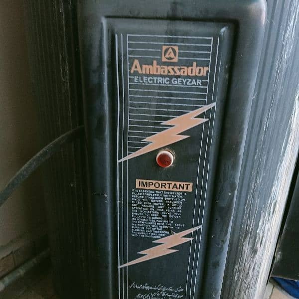 Ambassador geyser 0