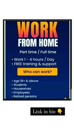 Work from home, Online work