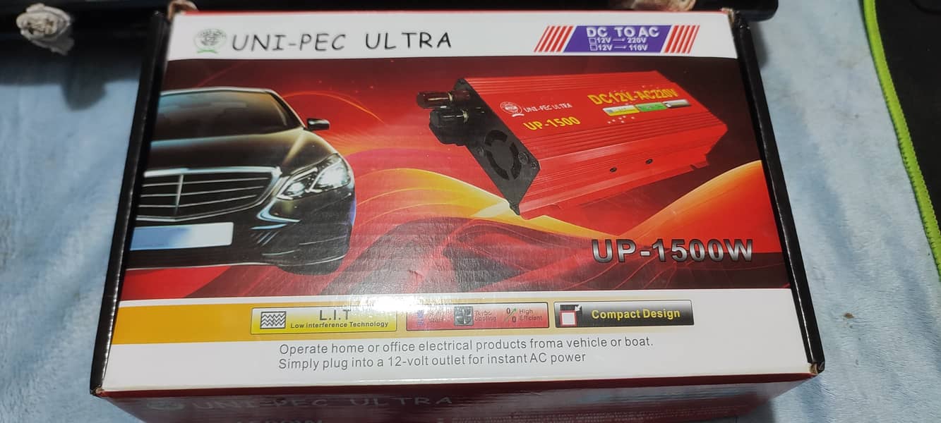 UNI-PEC ULTRA UP-1500 POWER INVERTER 0