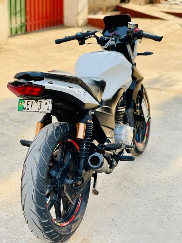 Derbi STX 150 2017 Model White Colour 7