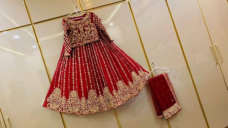 Bridal Red Lahnga 2