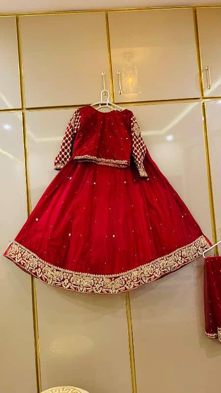 Bridal Red Lahnga 3