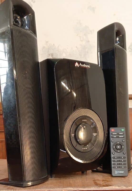 Audionic twin baar home Theater system 4