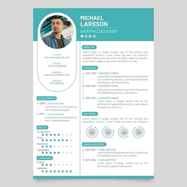 Professional cv and Cover letter designer 4