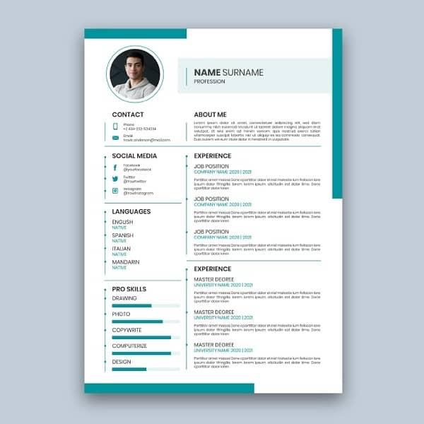 Professional cv and Cover letter designer 5