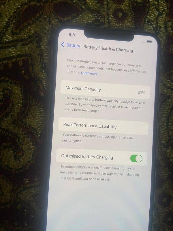 iPhone xs max non pta urgent for sale 4