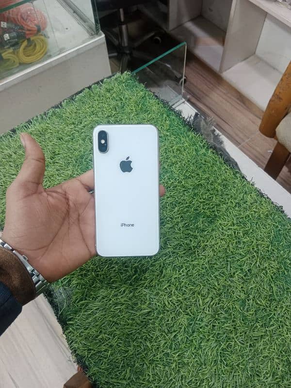 iphone x 256gb PTA approved good condition 0