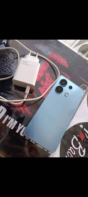 Redmi note 13 8GB 256GB Set+original charger condition 10/10 0