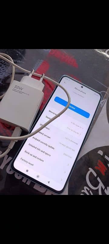 Redmi note 13 8GB 256GB Set+original charger condition 10/10 1