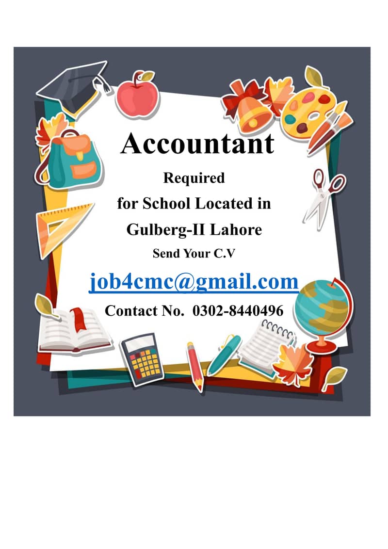 Accountant Required 1